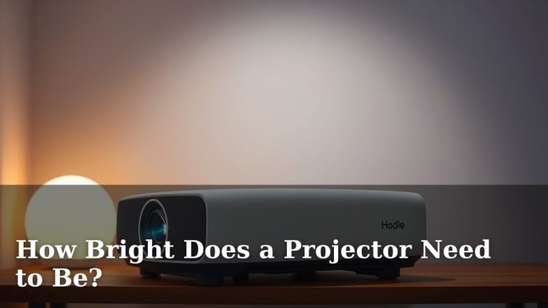 How Bright Does a Projector Need to Be?