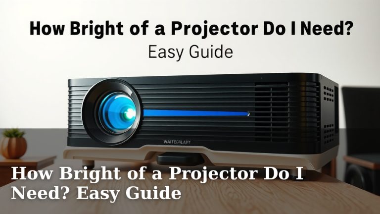 How Bright of a Projector Do I Need? Easy Guide