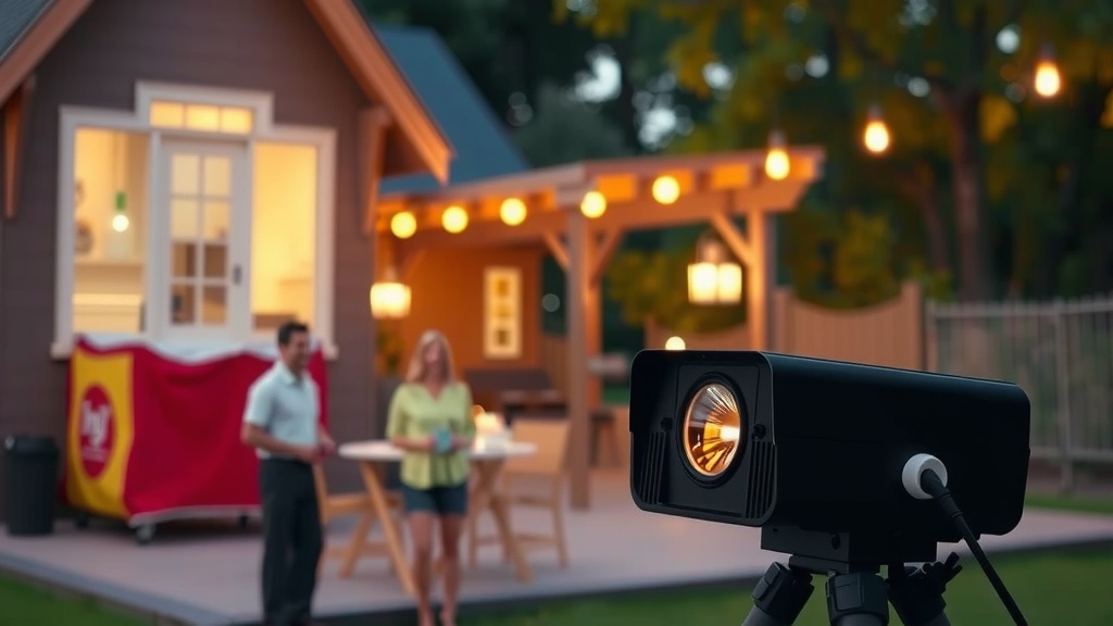 Getting the Brightness Right for Your Outdoor Projector