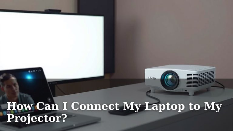How Can I Connect My Laptop to My Projector?