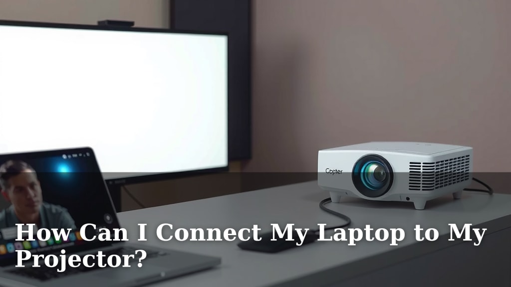 How Can I Connect My Laptop to My Projector?