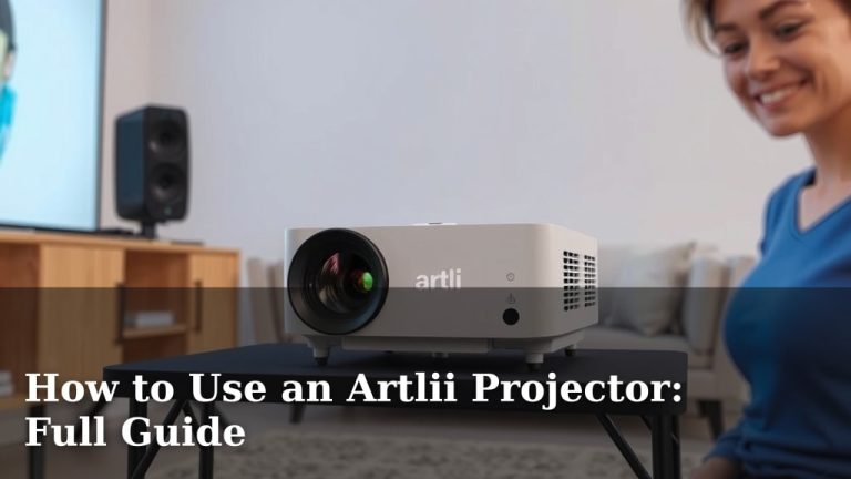 How to Use an Artlii Projector: Full Guide