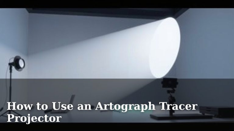How to Use an Artograph Tracer Projector