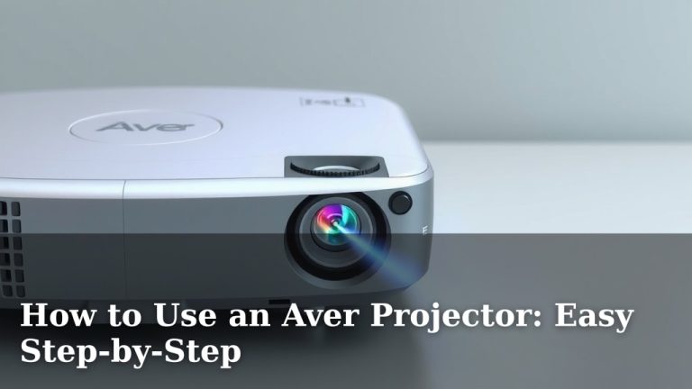 How to Use an Aver Projector: Easy Step-by-Step
