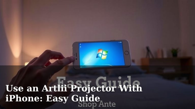 Use an Artlii Projector With iPhone: Easy Guide