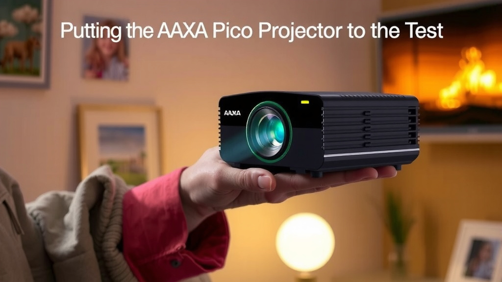 Putting the AAXA Pico Projector to the Test