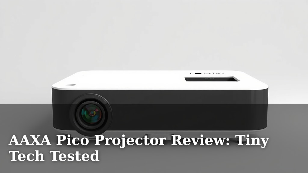 AAXA Pico Projector Review: Tiny Tech Tested