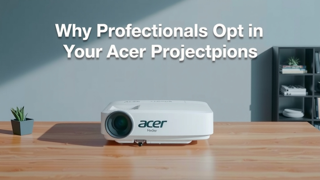 Why Professionals Opt for Acer Projectors