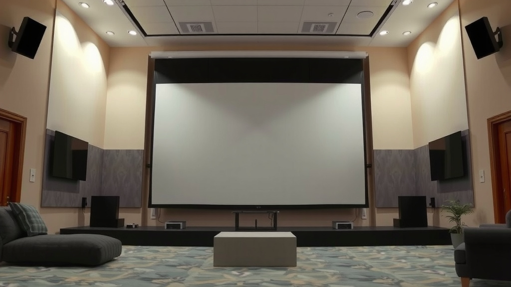 Understanding the Immense Scale of a 300-Inch Projector Screen