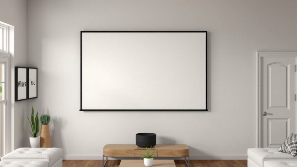 Choosing the Right Projector Screen Size for Your Home